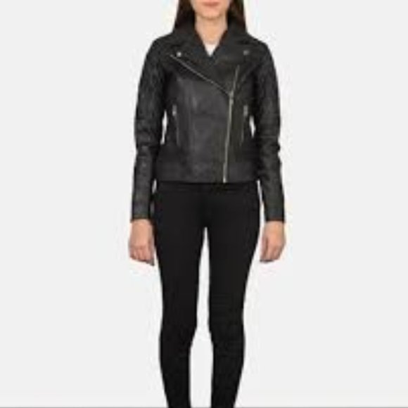 NWT MACKAGE Leather bikers Jacket Small - Picture 1 of 1